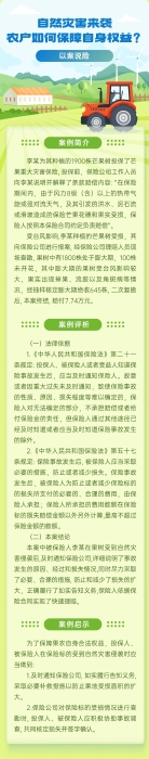 自然災害來襲，農戶如何保障自身權益？