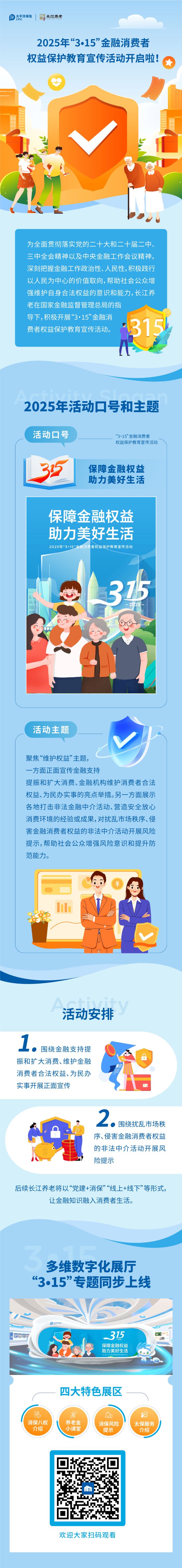 【保障金融權(quán)益 助力美好生活】2025年“3?15”金融消費(fèi)者權(quán)益保護(hù)教育宣傳活動(dòng)開啟